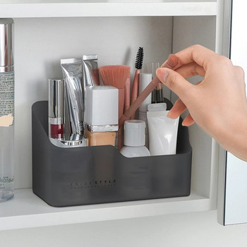 Cosmetics Organizer Storage Box Πολυλειτουργικά προϊόντα περιποίησης δέρματος Τηλεχειριστήριο Cosmetics Jewelry Storage Box Μακιγιάζ