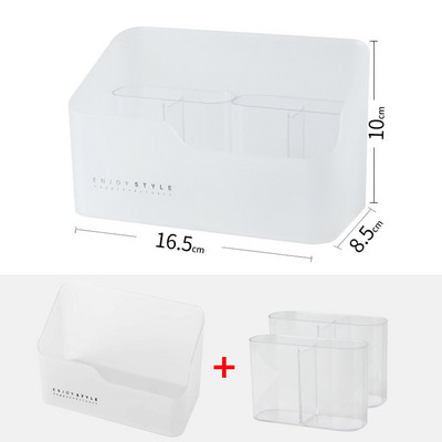 Kosmētika Organizatora uzglabāšanas kastīte Daudzfunkcionāla ādas kopšanas līdzekļi Tālvadības pults Kosmētika Rotaslietu uzglabāšana Aplauzuma kaste