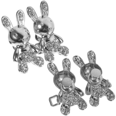 2 pāri vidukļa pogas bikšu saspraudes vaļīgi džinsi lielas izmaiņas dekoratīvās pogas, sakausējums, savilkšanas spriegotājs kovbojs