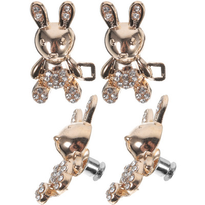 2 pāri vidukļa pogas bikšu saspraudes vaļīgi džinsi lielas izmaiņas dekoratīvās pogas, sakausējums, savilkšanas spriegotājs kovbojs