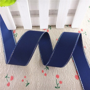 5 jards/lote 9 mm/25 mm/38 mm Grosgrain lente Ziemassvētkiem vienkrāsains poliestera dzimšanas dienas kūka Grosgrain mīksta lente YM17072802