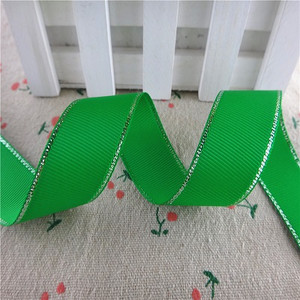 5 jards/lote 9 mm/25 mm/38 mm Grosgrain lente Ziemassvētkiem vienkrāsains poliestera dzimšanas dienas kūka Grosgrain mīksta lente YM17072802