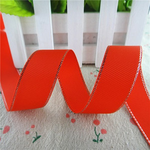 5 jards/lote 9 mm/25 mm/38 mm Grosgrain lente Ziemassvētkiem vienkrāsains poliestera dzimšanas dienas kūka Grosgrain mīksta lente YM17072802