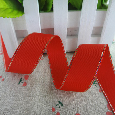 5 jards/lote 9 mm/25 mm/38 mm Grosgrain lente Ziemassvētkiem vienkrāsains poliestera dzimšanas dienas kūka Grosgrain mīksta lente YM17072802