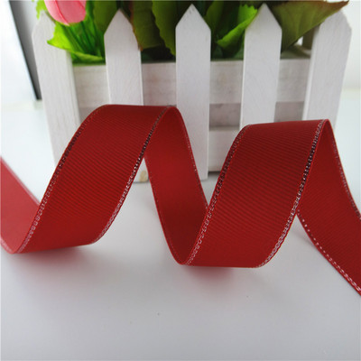 5 jards/lote 9 mm/25 mm/38 mm Grosgrain lente Ziemassvētkiem vienkrāsains poliestera dzimšanas dienas kūka Grosgrain mīksta lente YM17072802