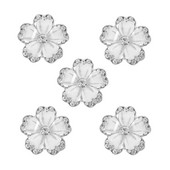 5 gab. sakausējuma dimanta pogas, nodilumizturīgas šūšanas un amatniecības piederumi, mazi, ērti kristāla izsmalcināti uzvalku aksesuāri