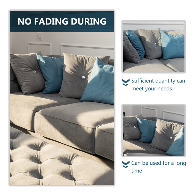 30 vnt mygtukų deimantinio dekoro krištolo sagos galvūgalio metalo apmušalų sofos stiklas