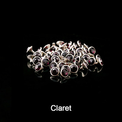 20 комплекта 8 мм 10 мм кристали, кристали, нитове, диамантени шипове за кожени изделия Направи си сам чанта за дрехи Моден декор Свредло за стъкло Nai