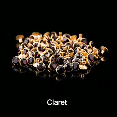 20 комплекта 8 мм 10 мм кристали, кристали, нитове, диамантени шипове за кожени изделия Направи си сам чанта за дрехи Моден декор Свредло за стъкло Nai