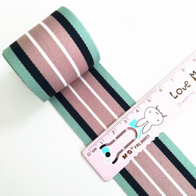 4cm ριγέ κορδέλα διακοσμητική υφασμάτινη λωρίδα φαρδιά μπλουζάκι Καπέλο diy Ζώνη παπουτσιών Ράψιμο Ρούχα Χειροποίητα αξεσουάρ ταινία μεροληψίας