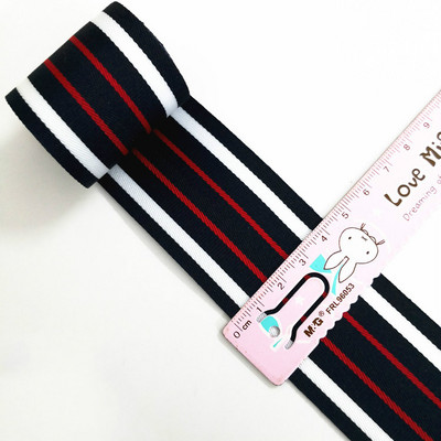 4cm ριγέ κορδέλα διακοσμητική υφασμάτινη λωρίδα φαρδιά μπλουζάκι Καπέλο diy Ζώνη παπουτσιών Ράψιμο Ρούχα Χειροποίητα αξεσουάρ ταινία μεροληψίας