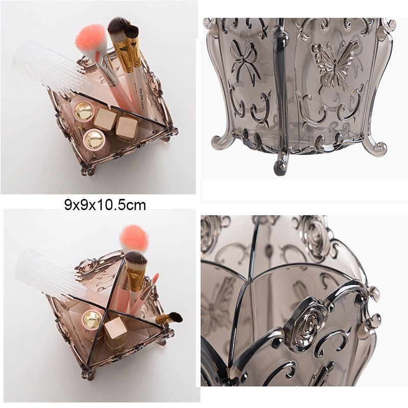 Makeup Box kosmētikas organizators Organizador De Maquillaje Butterfly Rangement Pinceaux Maquillage kosmētikas otiņas uzglabāšanas pildspalvas turētājs