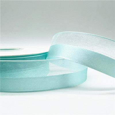 Κορδέλα οργάντζα μισοσατέν 5 υάρδων 25 χιλιοστών για Χριστουγεννιάτικη διακόσμηση γάμου με φιόγκο Χειροποίητες χειροποίητες χειροτεχνίες περιτυλίγματος