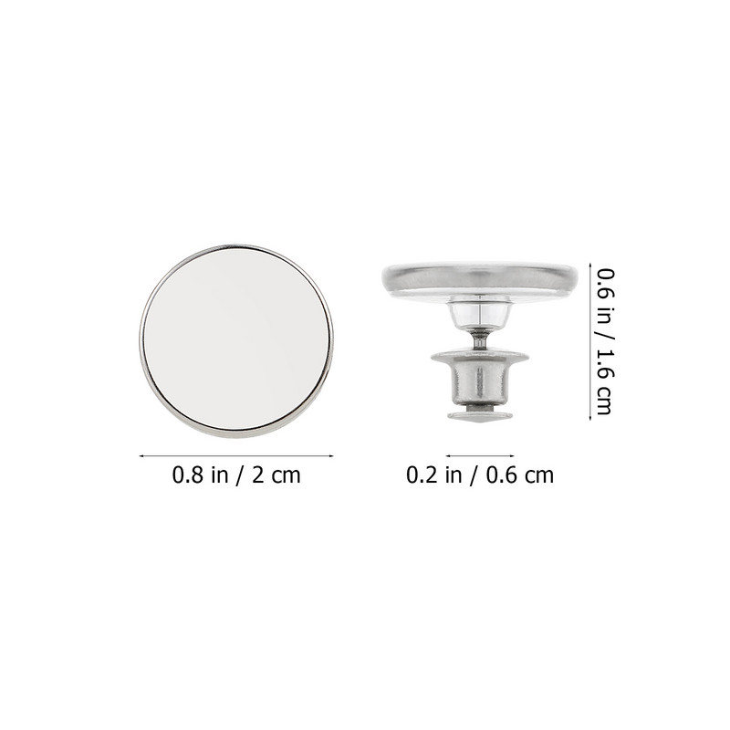 3 pāri aizkaru magnētu pogas, drapērijas magnētiskās aizdares neļauj gaismai izplūst magnētiskās aizdares