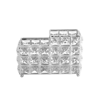 1Gb Nordic Crystal aplauzuma otu turētājs darbvirsmas uzacu zīmuļu uzglabāšanas spainis rotaslietu kosmētikas organizators