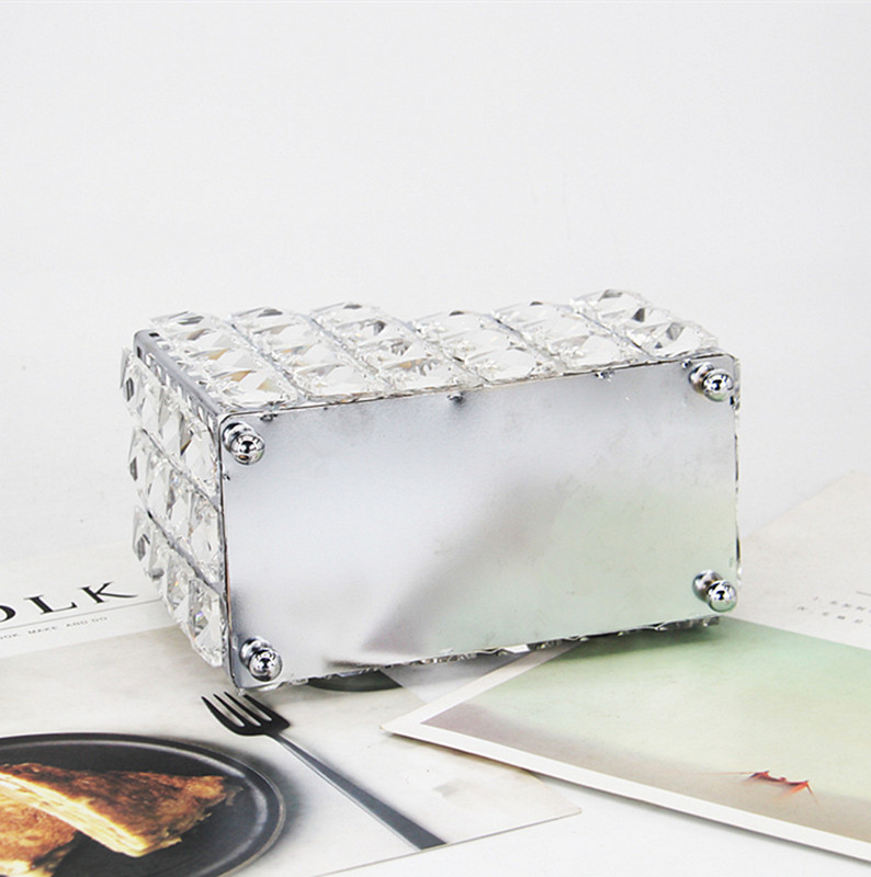 1Gb Nordic Crystal aplauzuma otu turētājs darbvirsmas uzacu zīmuļu uzglabāšanas spainis rotaslietu kosmētikas organizators