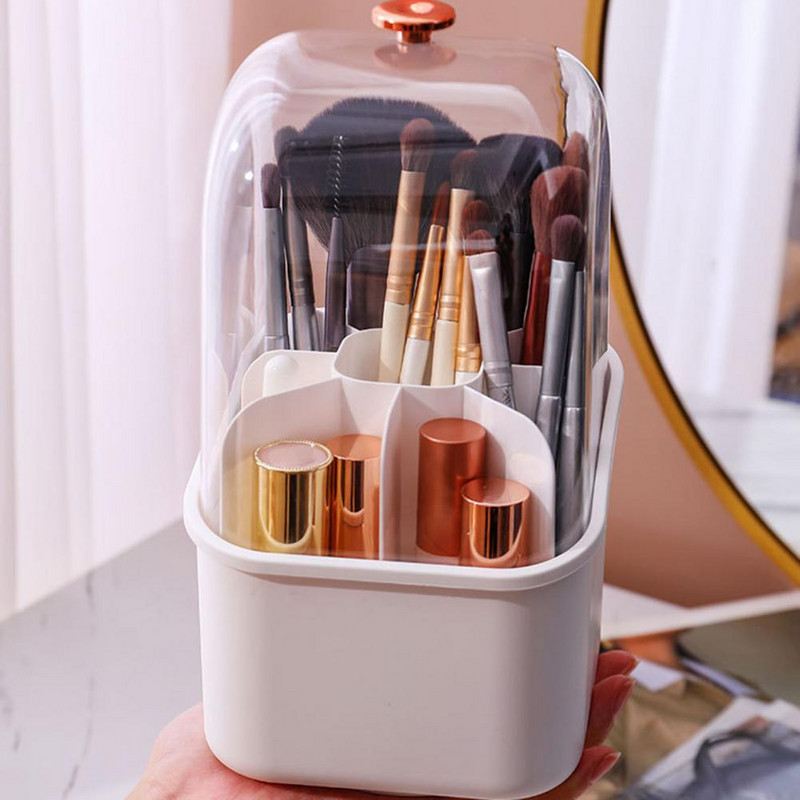 Keep Tidy Handle Design Eyeshadow Brush Grims Glabāšanas futrālis Spainītis Lietošanai mājās