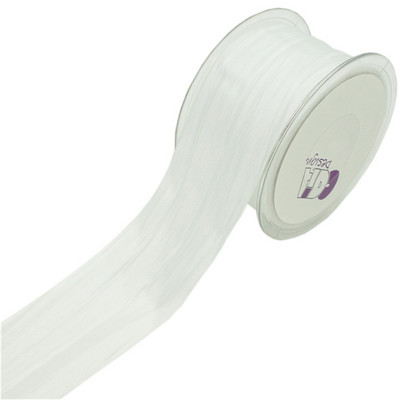 2 m/partija 50 mm zīda salokāmas lentes kāzu ballīšu dekorēšanai Pušķi Dāvanas Iesaiņošanas piederumi Matu loka DIY lente