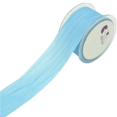 2 m/partija 50 mm zīda salokāmas lentes kāzu ballīšu dekorēšanai Pušķi Dāvanas Iesaiņošanas piederumi Matu loka DIY lente