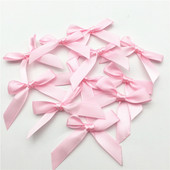 50gab 14 krāsas 10mm poliestera satīna lente astes loki kāzu ielūgumi dekorācijas rotājumi amatniecība kāršu izgatavošanai