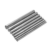 LMDZ 1Gb Punch Tool 3mm-10mm Dobu cauruļu instrumenti Metāla cilpiņu uzstādīšana Pogas veidne ādas amatniecības apģērba apaviem DIY