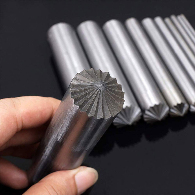 LMDZ 1Gb Punch Tool 3mm-10mm Dobu cauruļu instrumenti Metāla cilpiņu uzstādīšana Pogas veidne ādas amatniecības apģērba apaviem DIY