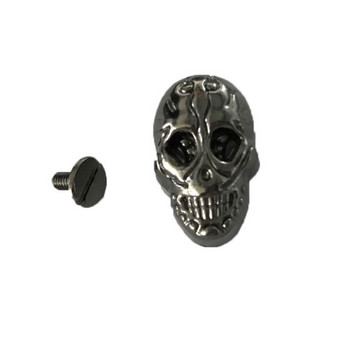 5 Σετ Gothic Skull Head Rivets.Skull Decorative Punk Rivets Rapid Stud για δερμάτινα ρούχα χειροτεχνίας Πριτσίνια Παπούτσια ενδυμάτων γιακά για κατοικίδια