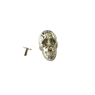 5 Σετ Gothic Skull Head Rivets.Skull Decorative Punk Rivets Rapid Stud για δερμάτινα ρούχα χειροτεχνίας Πριτσίνια Παπούτσια ενδυμάτων γιακά για κατοικίδια