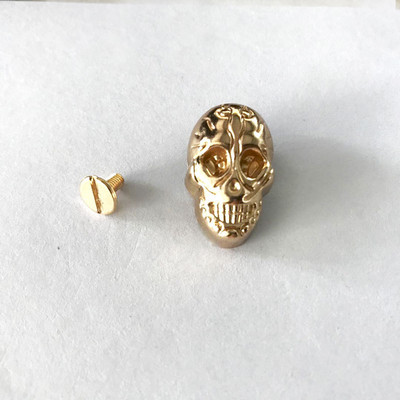 5 Σετ Gothic Skull Head Rivets.Skull Decorative Punk Rivets Rapid Stud για δερμάτινα ρούχα χειροτεχνίας Πριτσίνια Παπούτσια ενδυμάτων γιακά για κατοικίδια