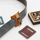 Japānas tērauda asmens DIY ādas griešanas veidne Praktiska ādas rokdarbu štancēšana ar rokām darināta ādas instrumenta griešanas veidne