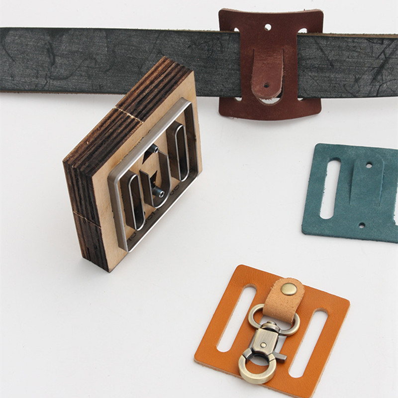 Japānas tērauda asmens DIY ādas griešanas veidne Praktiska ādas rokdarbu štancēšana ar rokām darināta ādas instrumenta griešanas veidne