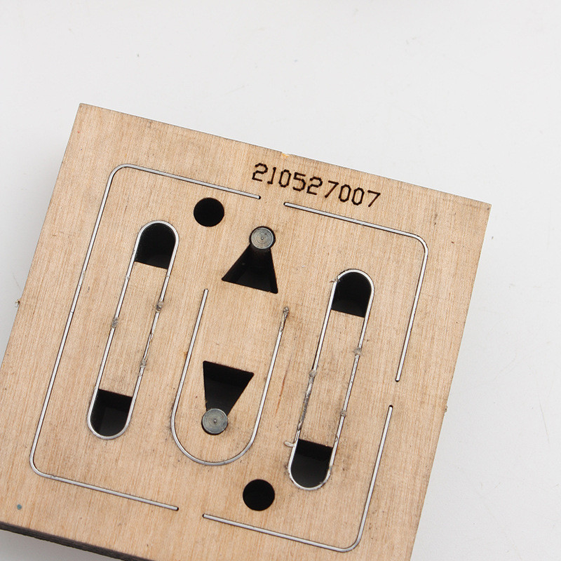 Japānas tērauda asmens DIY ādas griešanas veidne Praktiska ādas rokdarbu štancēšana ar rokām darināta ādas instrumenta griešanas veidne