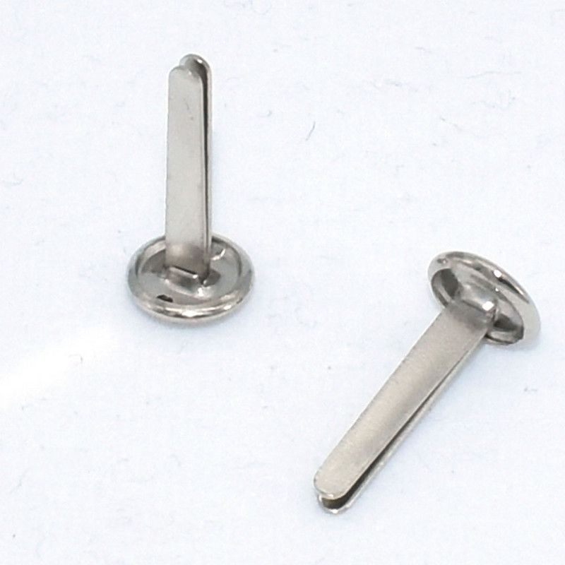 100GAB Maks Pēdas Apaļas Naglu galviņas Metāla dakšas Sēņu Spike Kniede DIY Ādas Amatniecības Maks Rokassomiņa Pēdas Nagla Galva 21mm