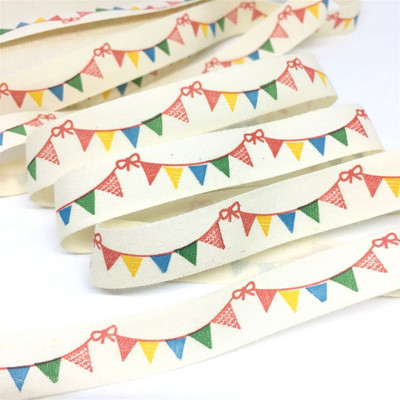 5 G 1 cm–2,5 cm Jauka vintage apdrukāta kokvilnas lente, kas paredzēta ar rokām darinātai amatniecības dāvanu ziedu iesaiņošanai Lieldienu kāzu Ziemassvētku dekors
