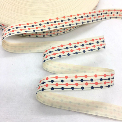 5 G 1 cm–2,5 cm Jauka vintage apdrukāta kokvilnas lente, kas paredzēta ar rokām darinātai amatniecības dāvanu ziedu iesaiņošanai Lieldienu kāzu Ziemassvētku dekors