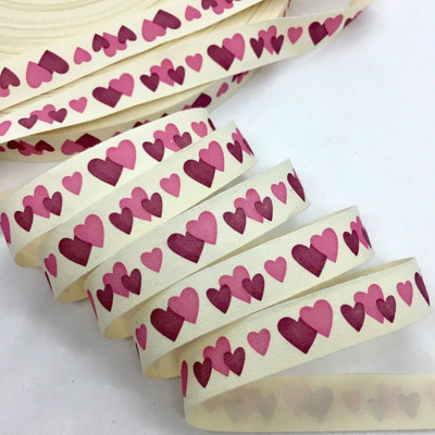 5 G 1 cm–2,5 cm Jauka vintage apdrukāta kokvilnas lente, kas paredzēta ar rokām darinātai amatniecības dāvanu ziedu iesaiņošanai Lieldienu kāzu Ziemassvētku dekors