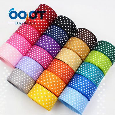 OOOT BAORICT 176224, polka Dots grosgrain lente, 25 MM, 10 jardi. Lente šūšanai, DIY galvassegas aksesuāri Roku darbs materiāls