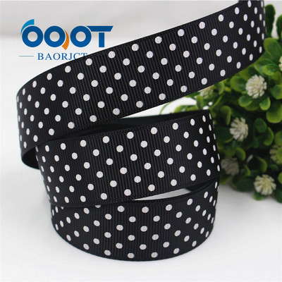 OOOT BAORICT 176224, κορδέλα γκρο πουά, 25mm ,10 γιάρδες Η ταινία για ράψιμο, Αξεσουάρ κεφαλής DIY Χειροποίητο υλικό