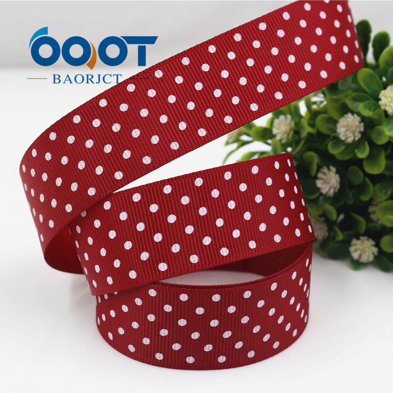 OOOT BAORICT 176224, κορδέλα γκρο πουά, 25mm ,10 γιάρδες Η ταινία για ράψιμο, Αξεσουάρ κεφαλής DIY Χειροποίητο υλικό