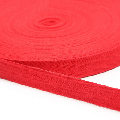 Κορδέλες 5μέτρων 2 εκ. Πολύχρωμες Ταινίες Ψαροκόκαλο 100% Βαμβακερή υφαντή κορδέλα Ράψιμο Overlock Υφασμάτινη ζώνη DIY Αξεσουάρ