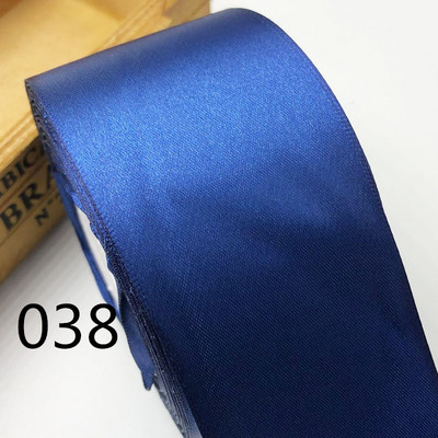 5 metri 2 collu 50 mm krāsas vienkrāsainas satīna lentes