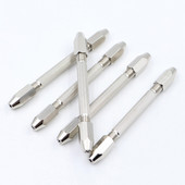 Δικέφαλο μικρο τρυπάνι χειρός DIY Αξεσουάρ εργαλείου λαβής εγχειρίδιο puncher καρυδιά πορτοκαλί μοντέλο Olive Core Punching Woodworking