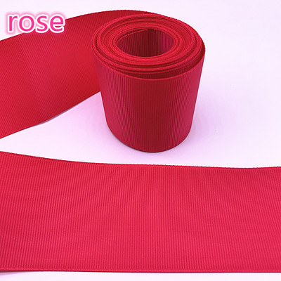 1/3/5 jardi 50 mm Grosgrain lente Ziemassvētku kāzu dekorēšanai DIY šūšana ar rokām