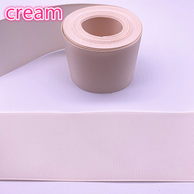 1/3/5 jardi 50 mm Grosgrain lente Ziemassvētku kāzu dekorēšanai DIY šūšana ar rokām