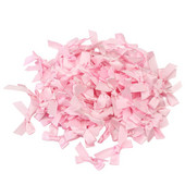 100 gab., 45*35 mm rozā satīna lentes bantītes dekorēšanas komplekti, dāvanu komplekti, mazi puķu bantītes amatniecībai kāzu bantītes piedzimšanai, DIY ballīšu dekorēšanai