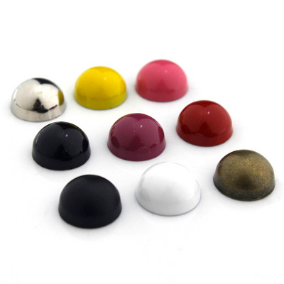 10 buc. Șurub cu nituri colorate, 14,5 mm, șuruburi cu cap rotund, pentru geantă, pantofi, articole de îmbrăcăminte, bricolaj, accesorii de artizanat din piele