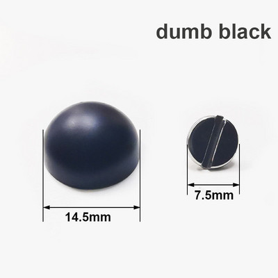 10 τμχ Πολύχρωμη βίδα με πριτσίνια θόλου 14,5 χιλιοστών μανιτάρι μπουλόνι θόλου με στρογγυλή κεφαλή βίδες για παπούτσια τσάντας Ένδυμα DIY Αξεσουάρ δερμάτινων χειροτεχνιών