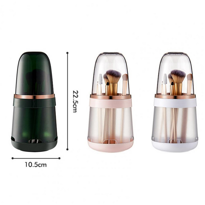 Pārnēsājami aplauzuma otu organizētāji Ventilējams grima otu displeja glabāšanas turētājs Mitrumizturīgs grima skaistuma organizatoram