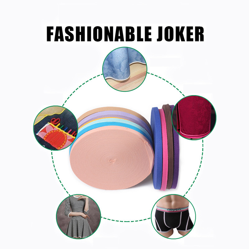 10 jardi 3/8 '' (10 mm) 100% kokvilnas lente, kas ir lente, matu bantīte Ziemassvētku kāzu ballīte, šūšana, amatniecība, rotājumi