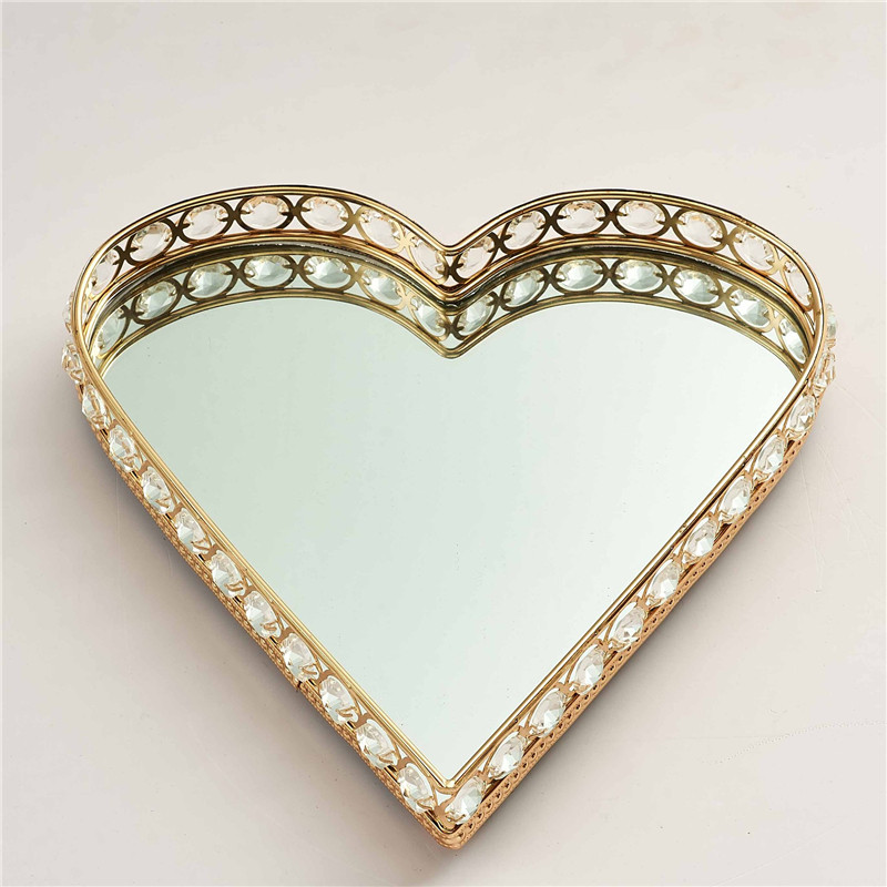 Modes kristāla kosmētikas otu uzglabāšanas caurule sirds formas uzacu zīmulis lūpu krāsas organizators